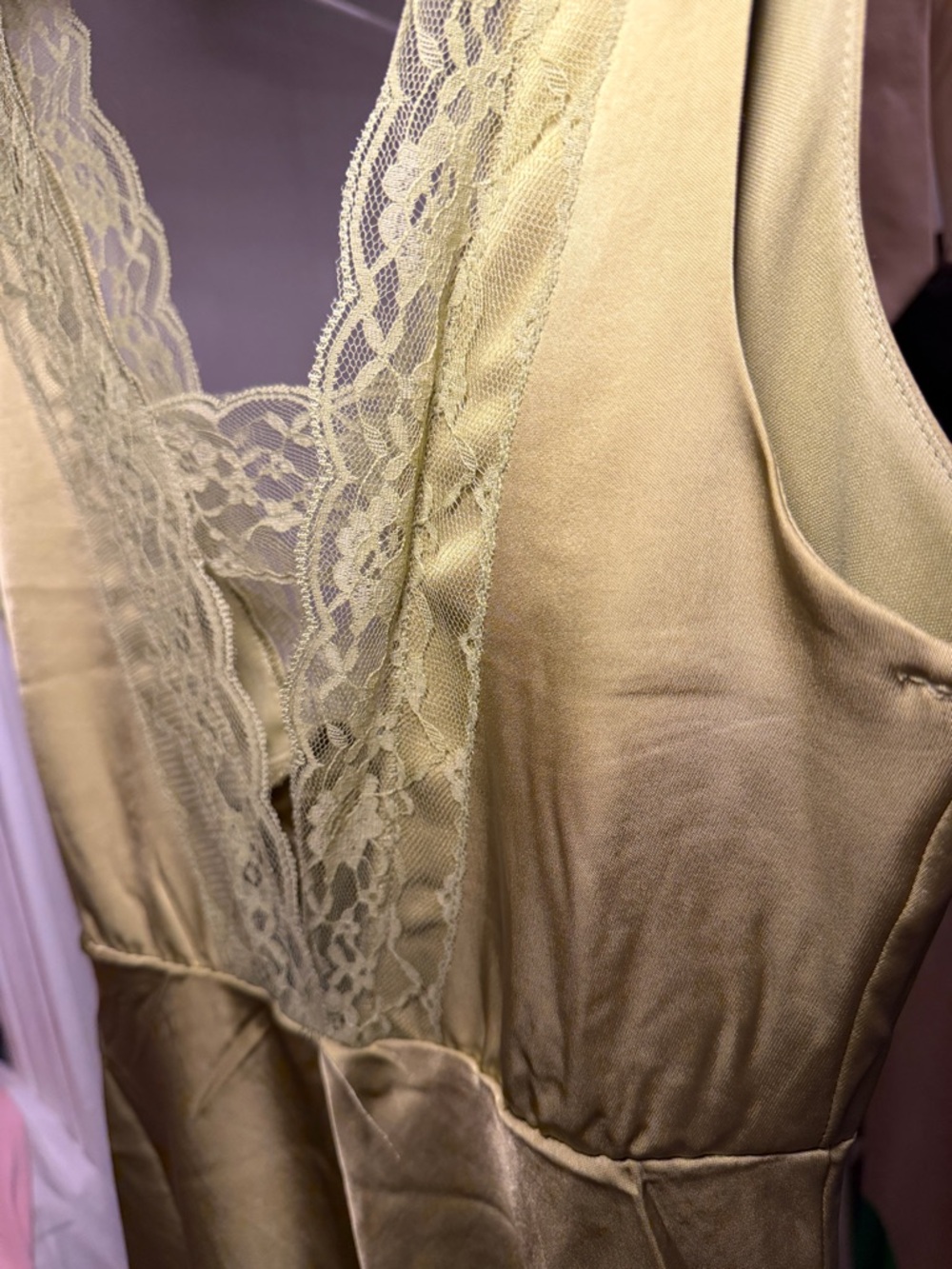 Sincerely Jules Olive Green V-Neck Maxi Dress - Picture 3 of 6
